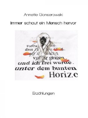 cover image of Immer schaut ein Mensch hervor